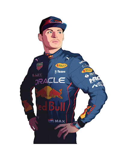 Max Verstappen, der Titelverteidiger: jung, selbstbewusst, tiefenentspannt