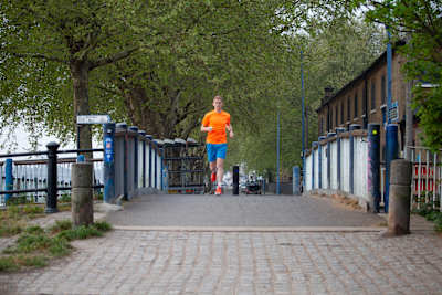 James Williams sammelt pro Woche 200 Lauf-Kilometer!