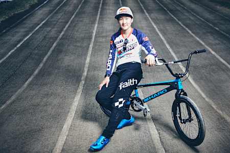 Sae Hatakeyama wurde für das BMX-Racing geboren.