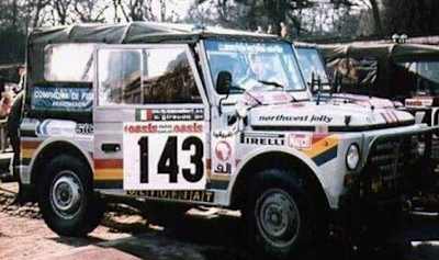 El Fiat Campagnola de Giraudo en el Dakar de 1979