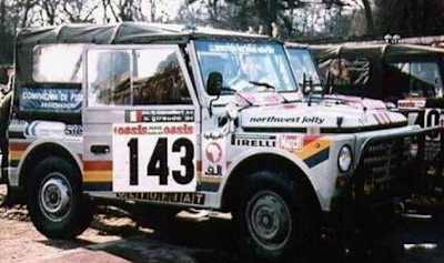 El Fiat Campagnola de Giraudo en el Dakar de 1979