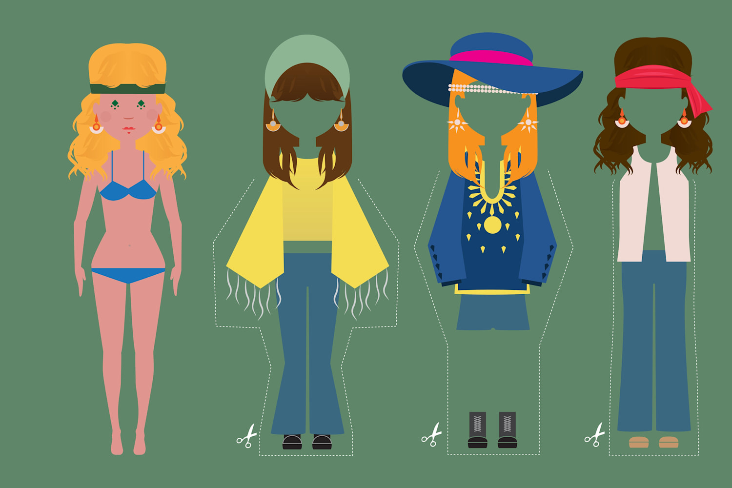Music Festival Fashion From The 1960s To 2018 List Profound aesthetic bucket hat black garden floral urban. music festival fashion from the 1960s