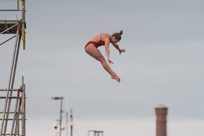  Annika Bornebusch vinder DM i highdiving i Aalborg