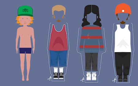 El nu metal tuvo su punto álgido a finales de los años 90. Su imagen era una mezcla de skater y punk-rocker.