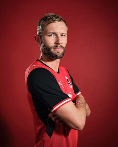 Konrad Laimer 29, gelang bei Red Bull Salzburg der Durchbruch. 