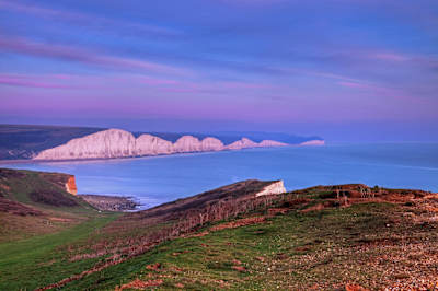 The view of the Seven Sisters is a great way to finish your run