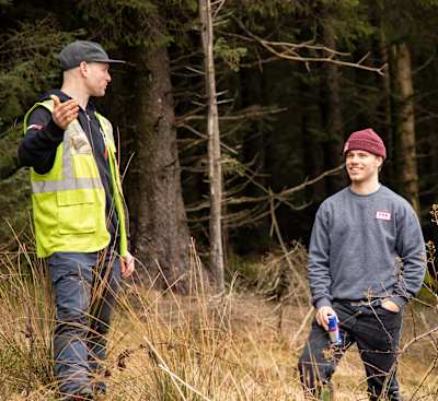 Laurie Greenland at BikePark Wales
