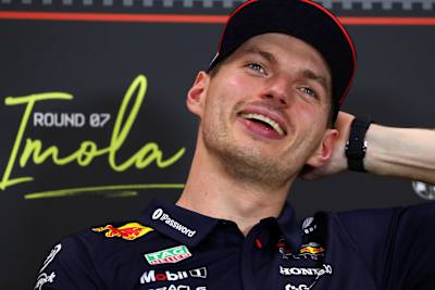 Max Verstappen na Itália