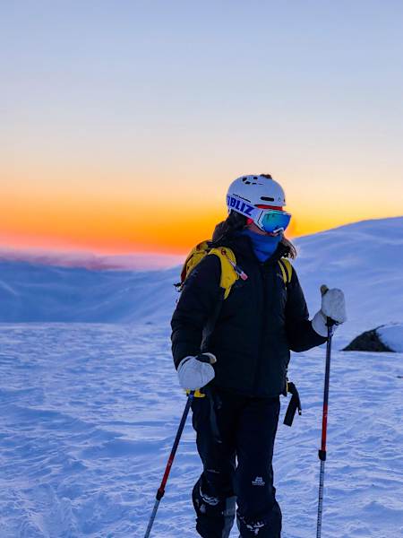 Innerstøtten, Snøfjellet (855 moh)