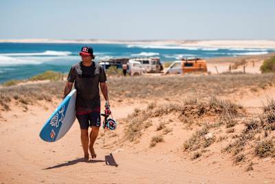 Photo of Philip Köster on a beach