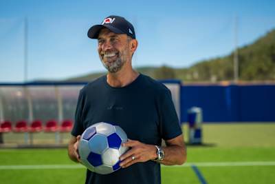 Портрет Юргена Клоппа, керівника футбольного напрямку Red Bull, у рамках Red Bull Ultimate Football Challenge. 