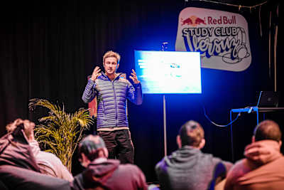 Cédric Dumont seen during Red Bull Study Club at Versuz Hasselt, Belgium, on January 20, 2020.