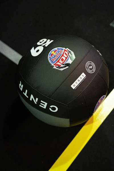 Wall Ball with Red Bull 100 patch