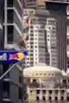In 2024, Cătălin Preda dives from a Boston building for Red Bull Cliff Diving World Series. 