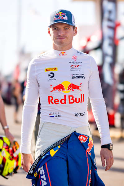 Max Verstappen at the GT World Challenge Europe Season Finale in Portimão, Portugal.