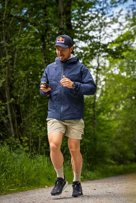 Marcel Hirscher takes on the 2025 Wings for Life World Run App Run in Scheffau, Austria