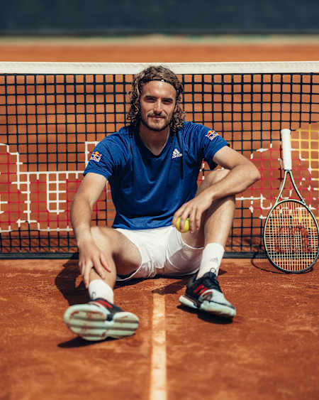 Stefanos Tsitsipas posiert für ein Porträt in Marbella, Spanien, am 25. April 2022.
