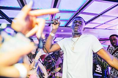 Hardy Caprio performs at Red Bull Odyssey, 2018