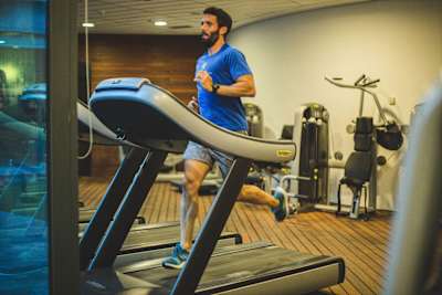 Javi Reig iniciando una sesión de entreno