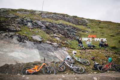 Åre bikepark in Sweden. 