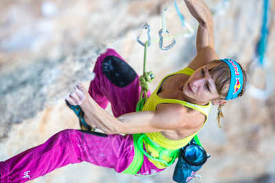 ラ・プランタ・デ・シヴァに挑むアンゲラ・アイター