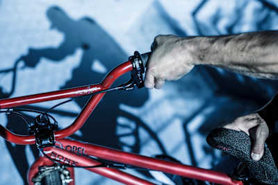 Senad Grosic performs at the Cage skate park in Salzburg, Austria on August 23, 2016