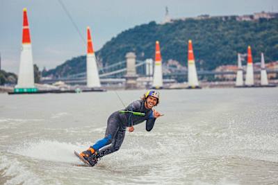 Szebasztian Szolath at Red Bull Air Race World Championship in Budapest
