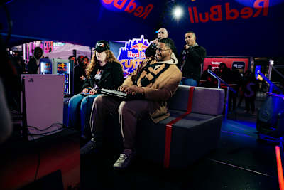 Red Bull Kumite activation event in Times Square, New York City