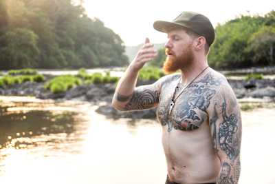 British kayaker Bren Orton seen during the Ivindo River expedition in Gabon.