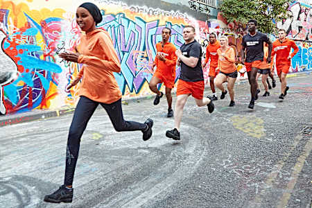 The charity helped Zamzam to start running again and rebuild her confidence