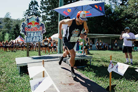 Courtney Atkinson s'entraîne. 