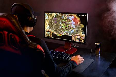 Artur 'Nerchio' Bloch performs in Warsaw, Poland on December 17, 2016.