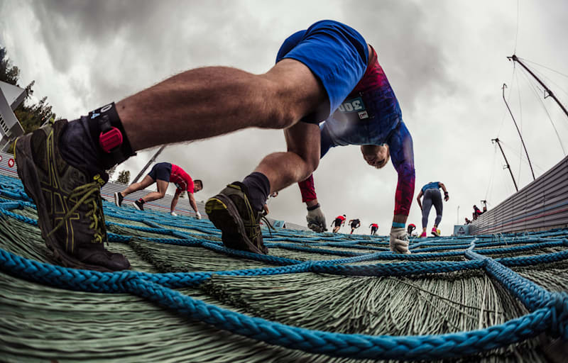 Red Bull 400 Ski jump mountain running event