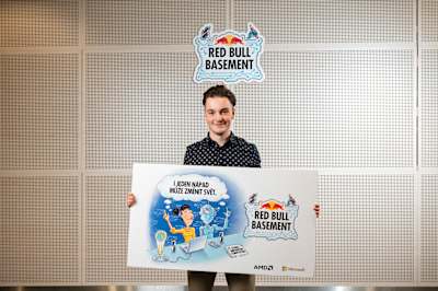 Red Bull Basement vyhrál projekt Cognivibe - platforma umělé inteligence, která sleduje kognitivní zátěž zaměstnanců analýzou digitálního pracovního vzoru.