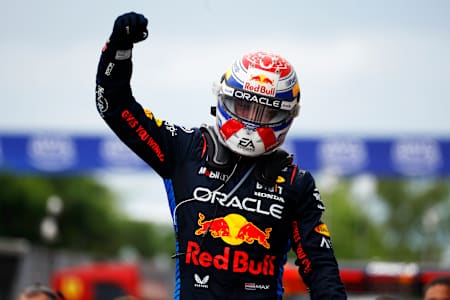 Max Verstappen of Oracle Red Bull Racing at the Canadian Grand Prix on June 9, 2024.