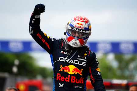 Max Verstappen of Oracle Red Bull Racing at the Canadian Grand Prix on June 9, 2024.
