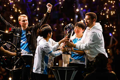 Cloud9 wins the League of Legends League Championship Series Semi Finals in Raleigh, NC on April 09, 2023.