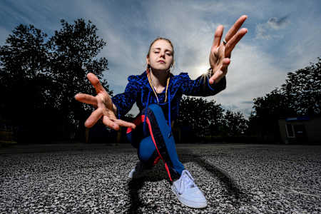 Portrait of Jaja Vankova.