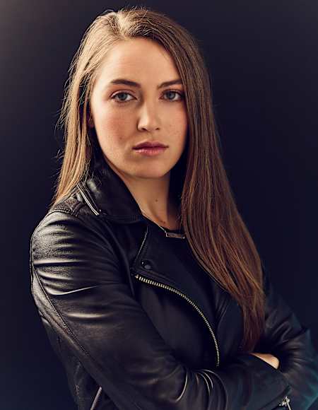 Kate Courtney photographed for The Red Bulletin.