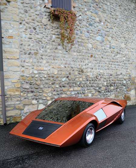 Lancia Stratos 'Zero', vista general, Rally.