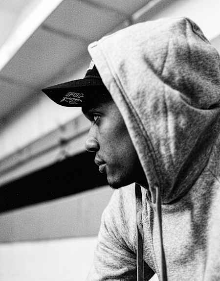 Liverpool FC player Trent Alexander-Arnold photographed for The Red Bulletin.