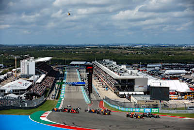 Gran Premio de F1 de EE.UU. en el Circuito de las Américas 2021 en Austin, Texas.