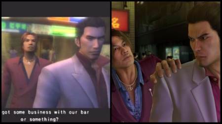 Ein optischer Vergleich einer Cutscene aus Teil 1 und dem Remake