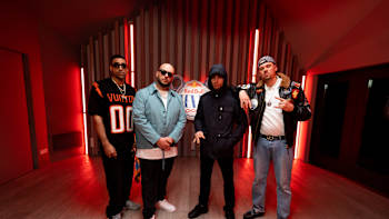 Kez, Ali As, Big Toe, LockeNumma19 in den Red Bull Music Studios Berlin