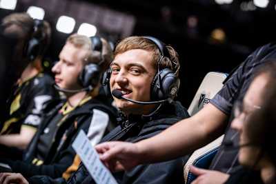 Rasmus 'Caps' Borregaard Winther at the League of Legends World Championship Final in Paris, France on November 11, 2019.