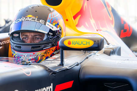 O Patrick Friesacher έτοιμος για την εκκίνηση