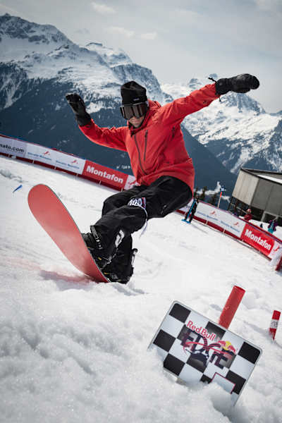 Participant during Red Bull Edge in Schruns, Austria