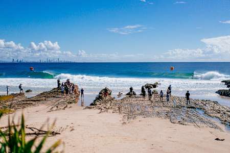Surfers at Bonsoy Gold Coast Pro 2024