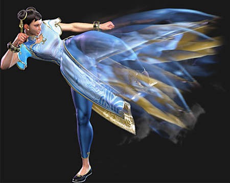 An image of the character Chun-Li from the game Street Fighter 6.