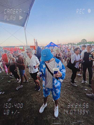 Daniel är redo för festivalsommaren 
